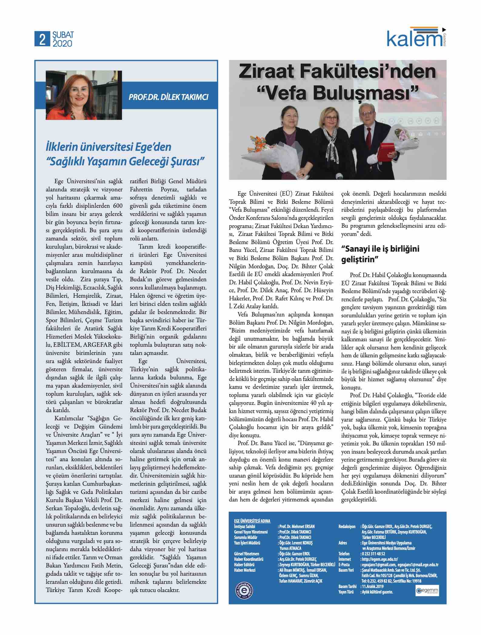 kalem gazetesi sayi 182